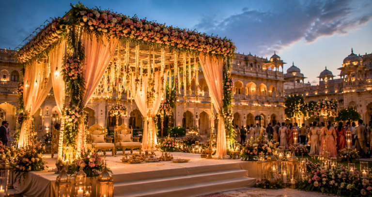 Mandap Décor for Outdoor Jaipur Weddings: Ideas That Work