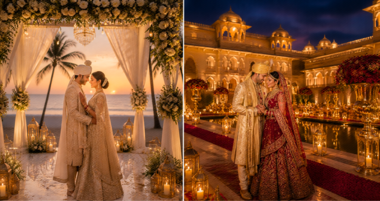 Goa Wedding vs Jaipur Wedding: A Destination Comparison for Indian Couples
